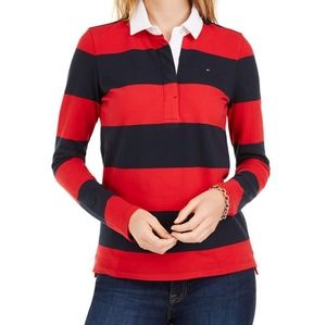 NWOT: Tommy Hilfiger women's rugby polo